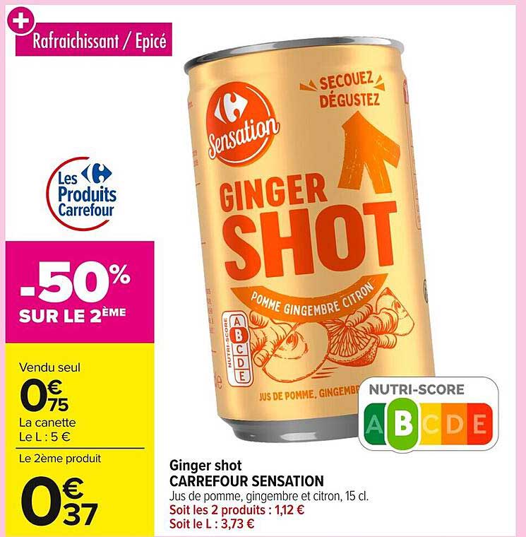 Ginger shot CARREFOUR SENSATION