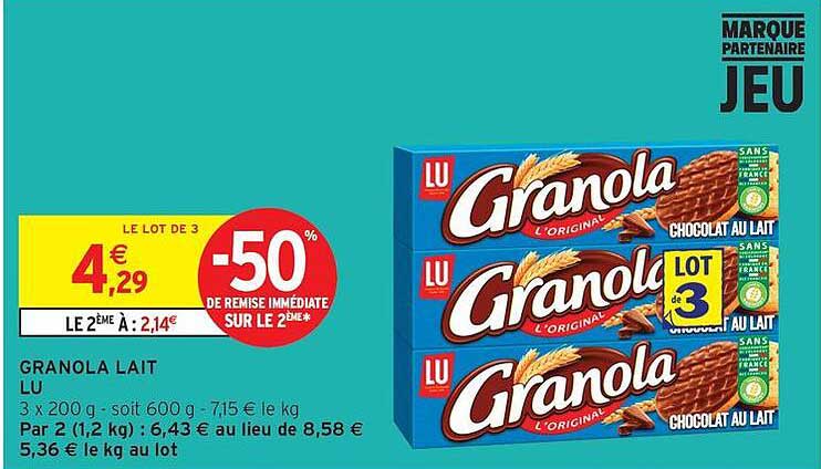 Granola Lait