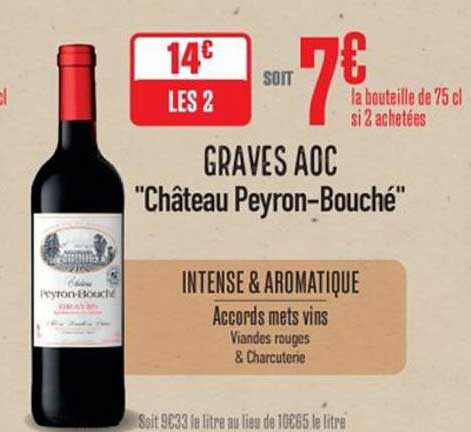 Graves AOC "Château Peyron-Bouché"