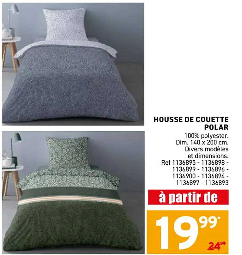 HOUSSE DE COUETTE POLAR