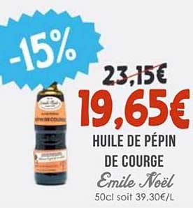 HUile de pépin de courge Emile Noël
