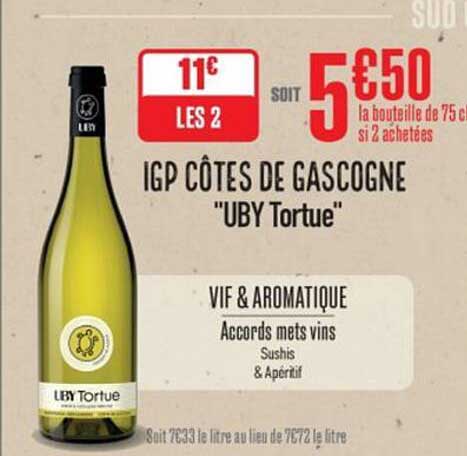 IGP CÔTES DE GASCOGNE "UBY Tortue"