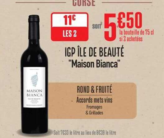 IGP ÎLE DE BEAUTÉ "Maison Bianca"