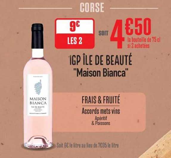 IGP ÎLE DE BEAUTÉ "Maison Bianca"