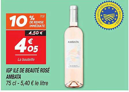 IGP ILE DE BEAUTÉ ROSÉ AMBATA