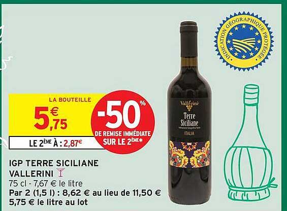 IGP TERRE SICILIANE VALLERINI