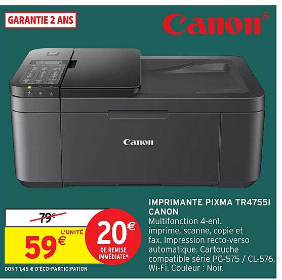 IMPRIMANTE PIXMA TR4755I CANON