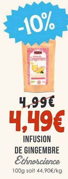 INFUSION DE GINGEMBRE