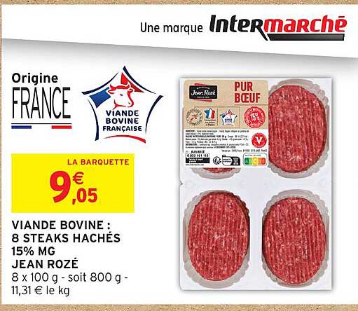 LA BARQUETTE 9€05