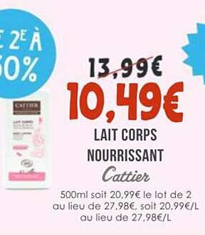 Lait Corps Nourrissant Cattier
