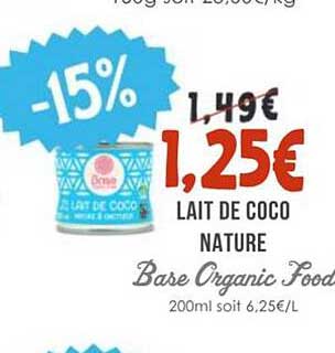 Lait de Coco Nature