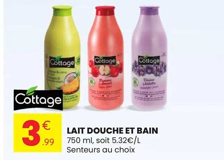 LAIT DOUCHE ET BAIN