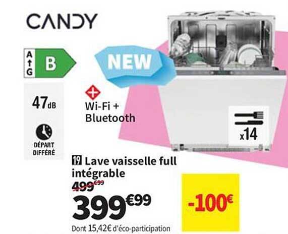 Lave vaisselle full intégrable