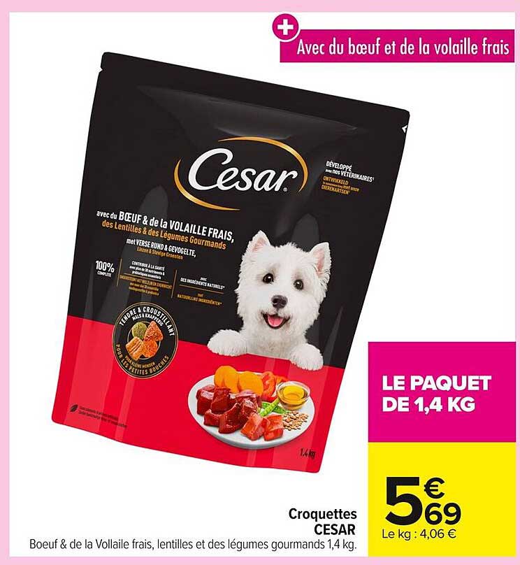 LE PAQUET DE 1,4 KG