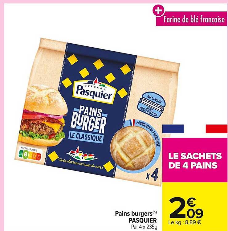 LE SACHETS DE 4 PAINS