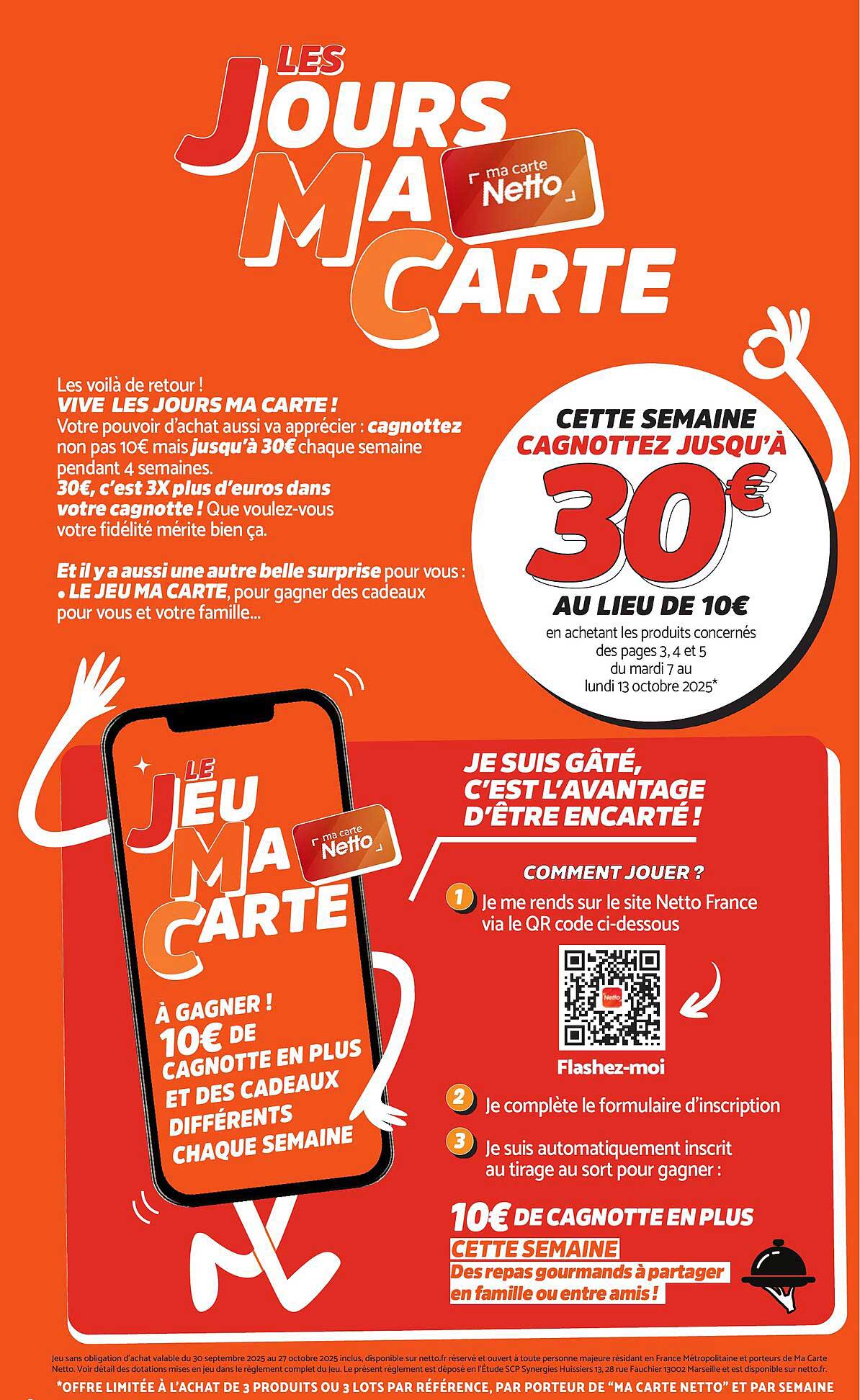 LES JOURS MA CARTE