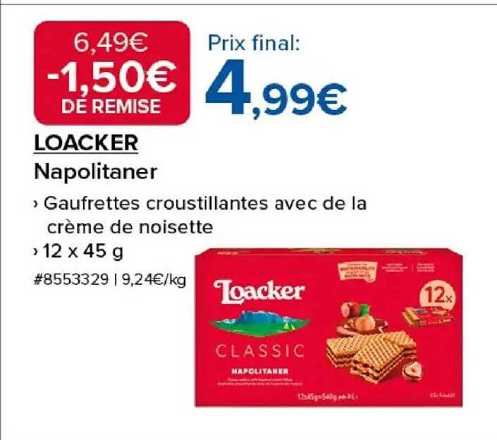 LOACKER Napolitaner