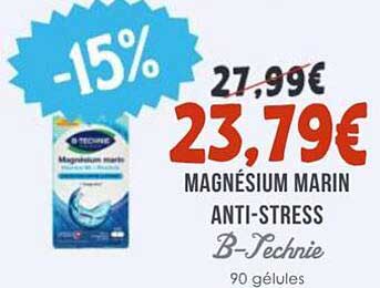 MAGNÉSIUM MARIN ANTI-STRESS B-Techie