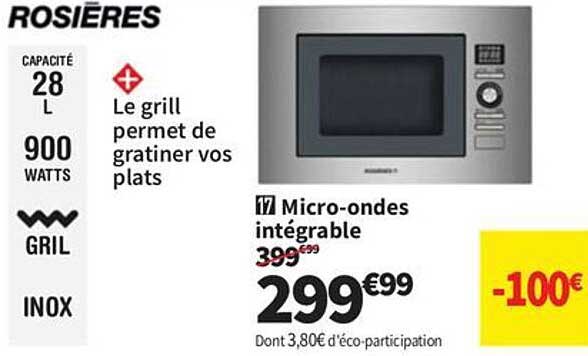 Micro-ondes intégrable