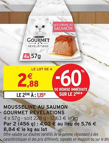 Mousseline au Saumon Gourmet Révélations