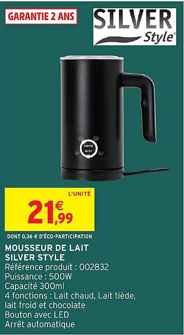 MOUSSEUR DE LAIT SILVER STYLE