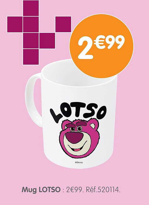 Mug LOTSO : 2€99