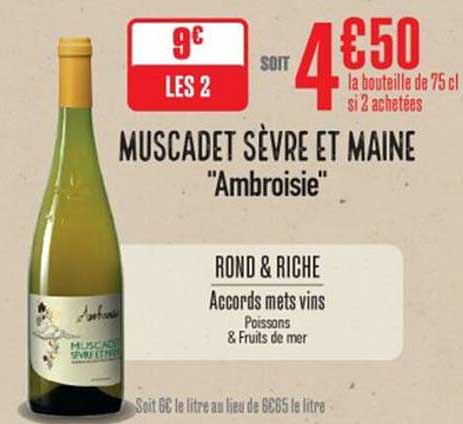 Muscadet Sèvre et Maine "Ambroisie"