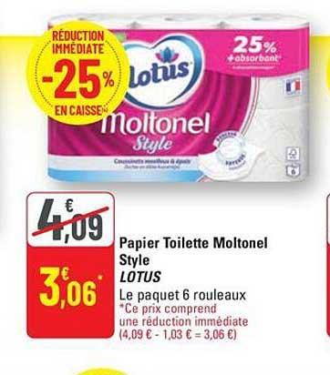 Papier Toilette Moltonel Style