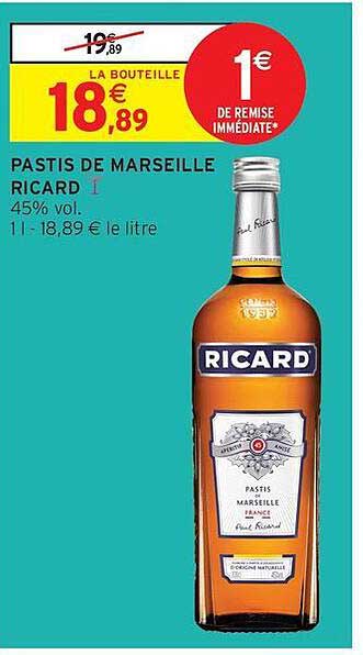 PASTIS DE MARSEILLE RICARD