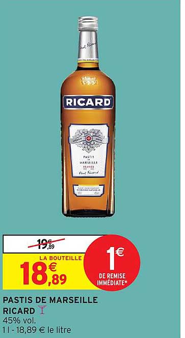 PASTIS DE MARSEILLE RICARD