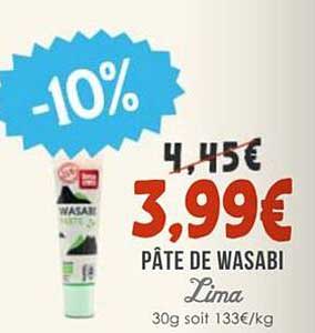 PÂTE DE WASABI