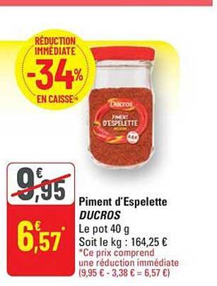 Piment d'Espelette DUCROS
