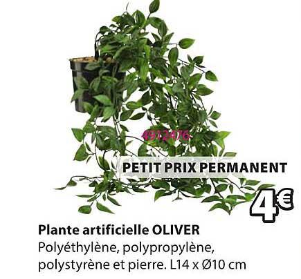 Plante artificielle OLIVER