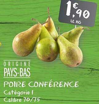POIRE CONFÉRENCE