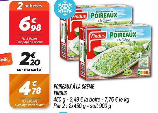 POIREAUX À LA CRÈME FINDUS