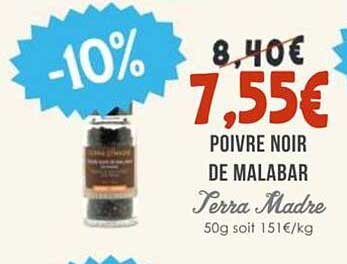 Poivre Noir de Malabar