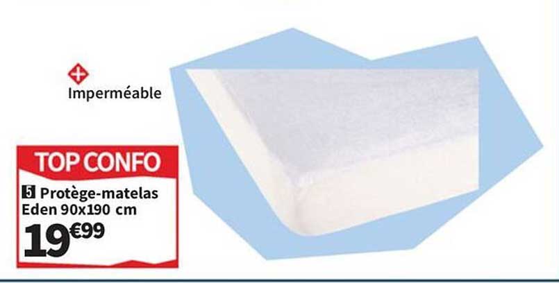 Protège-matelas Eden 90x190 cm
