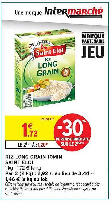 RIZ LONG GRAIN 10MIN SAINT ÉLOI