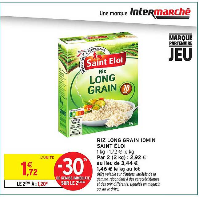 RIZ LONG GRAIN 10MIN SAINT ÉLOI