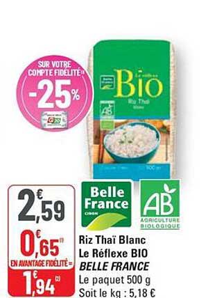 Riz Thaï Blanc