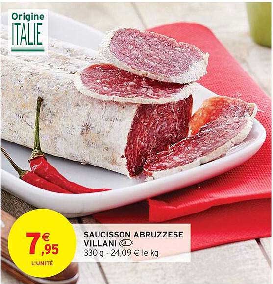 SAUCISSON ABRUZZESE VILLANI
