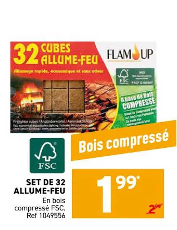 SET DE 32 ALLUME-FEU