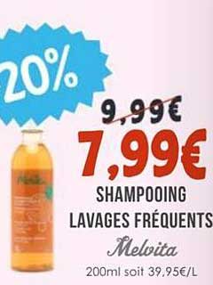 SHAMPOOING LAVAGES FRÉQUENTS
