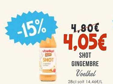 SHOT GINGEMBRE Voelkel