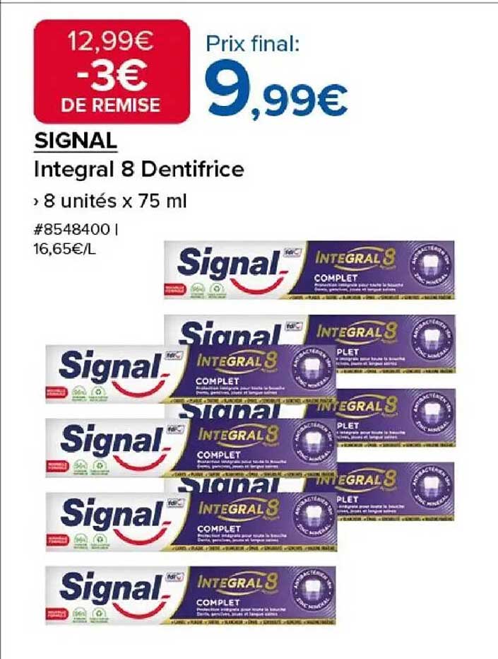 SIGNAL Integral 8 Dentifrice