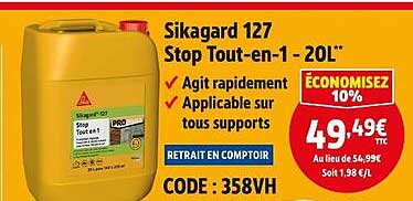 Sikagard 127 Stop-en-1 - 20L