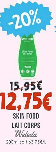 SKIN FOOD LAIT CORPS