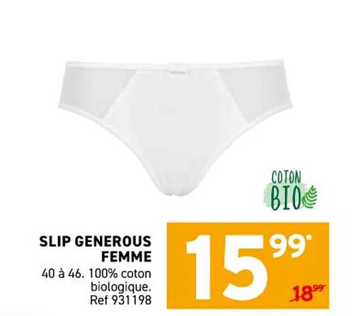 SLIP GENEROUS FEMME