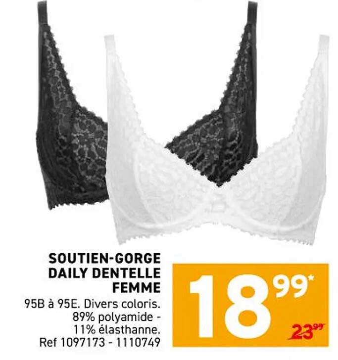 SOUTIEN-GORGE DAILY DENTELLE FEMME
