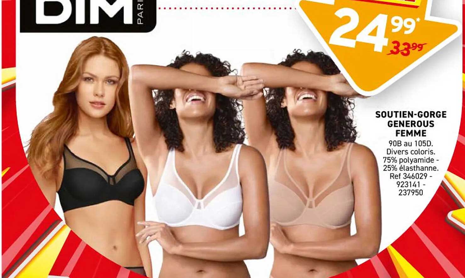 SOUTIEN-GORGE GENEROUS FEMME